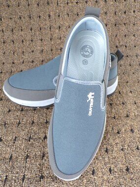 CNA Trop Shoes Men's Grey Slip-On Outdoor Sneakers | Size US 9 EU 43 | NWOT